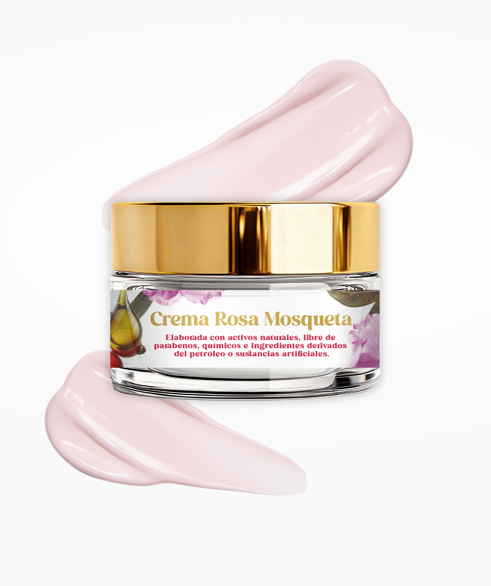 Crema facial rosa mosqueta